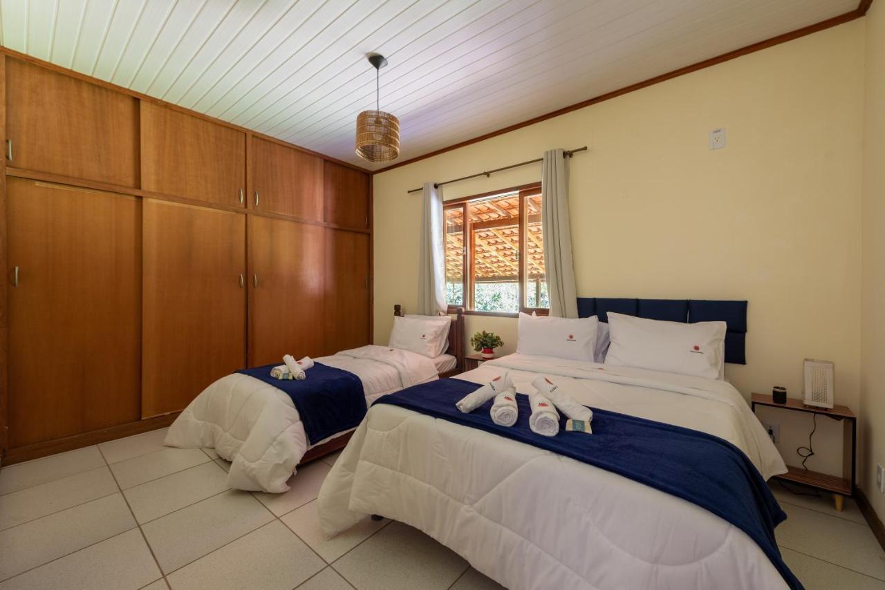 Casa Di Maria 4 Quartos A 500M Centro - Sauna, Piscina, Fogao A Lenha, Churrasqueira - Acesso Privativo Ao Ao Rio - Ideal Para Familias Нова-Фрибургу Экстерьер фото